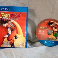 DRAGONBALL Z PS4 PLAYSTATION 4 PS5 GIOCO BLURAY