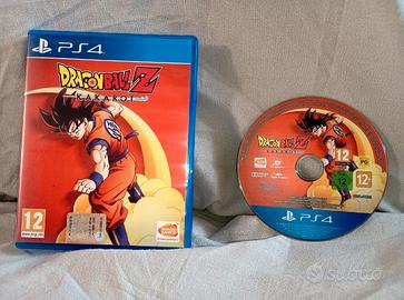 DRAGONBALL Z PS4 PLAYSTATION 4 PS5 GIOCO BLURAY