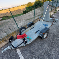 Carrello moto singolo
