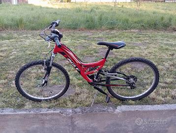 Bicicletta mtb eagle enduro biammortizzata 24"