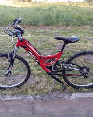 Bicicletta mtb eagle enduro biammortizzata 24"