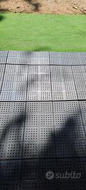 Piastrelle da esterno in plastica