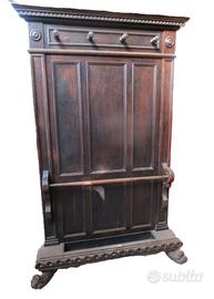 mobile da ingresso Neorinascimentale con porta abi