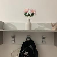 Mensola con appendiabiti