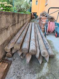 pali  di legno 