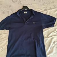 Polo Lacoste uomo blu