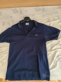 Polo Lacoste uomo blu