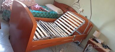 letto ortopedico con telecomando e rete mobile