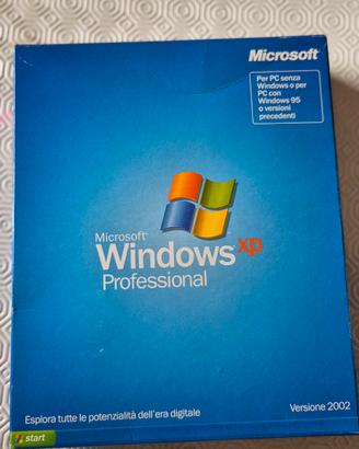 windows xp professional SCATOLA ORIGINALE 