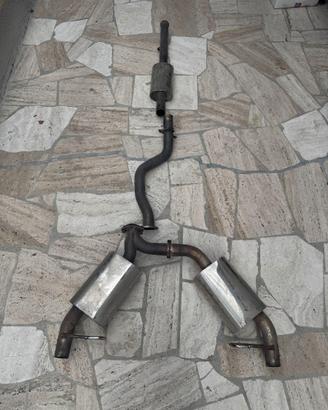 Scarico cat-back inox Clio 3 RS 200 2.0 16V
