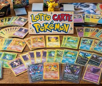 Lotto carte pokemon