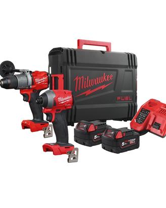 Milwaukee POWERPACK M18 FUEL - TRAPANO+Avvitatore+