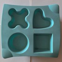 Forme in silicone per dolci Tupperware 