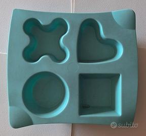 Forme in silicone per dolci Tupperware 