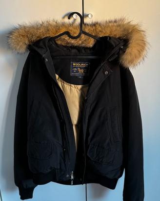 Giubbotto Woolrich Parka Originale Usato Nero XL
