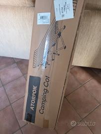 Letto da campeggio nuovo mai usato 