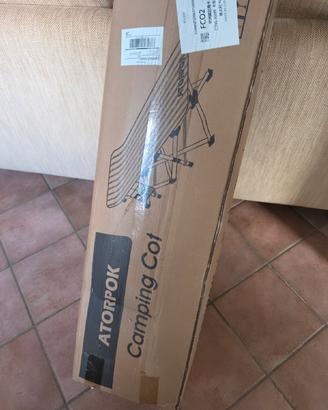 Letto da campeggio nuovo mai usato 