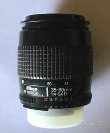 Nikon AF nikkor 35-80mm f/4-5.6 D
