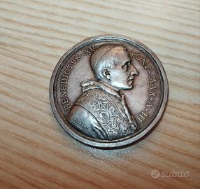 Medaglia Argento Benedetto XV 