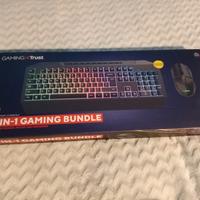 Tastiera Trust GXT 791 mouse e mousepad