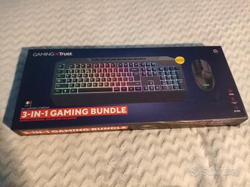 Tastiera Trust GXT 791 mouse e mousepad