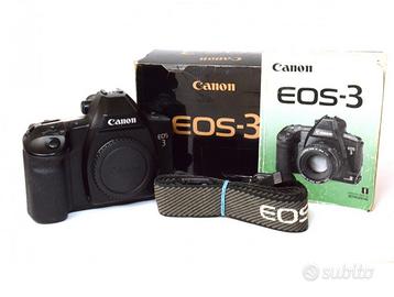 Canon EOS 3 con scatola mai usata