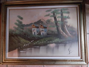 Quadri paesaggi  120x60 cm. e 50x40.