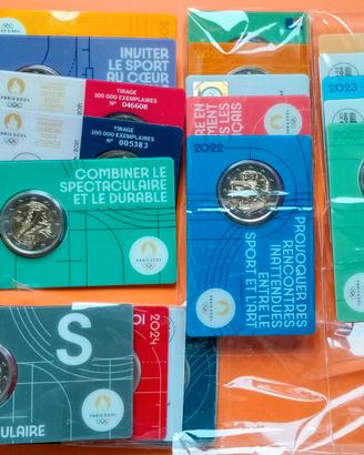 **Tutte le Coin card Francia olimpiadi, scegli**