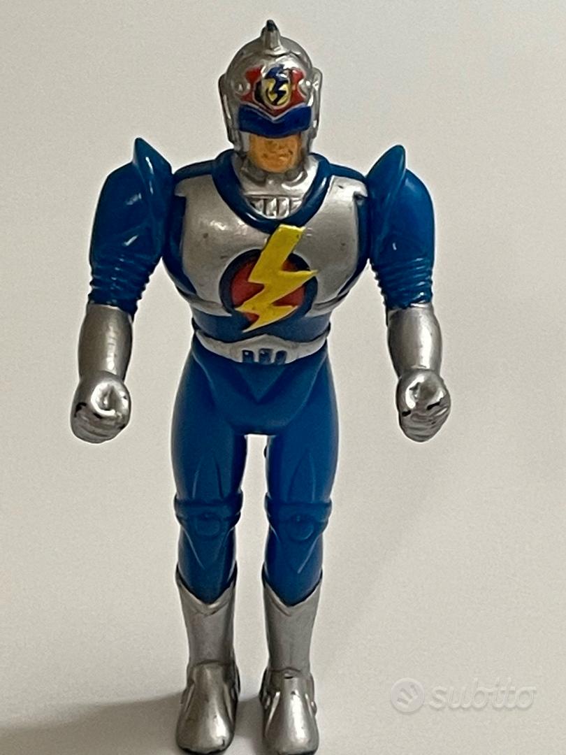 MEGA POWER FIGHTER BLUE action figure anni '80 Collezionismo In