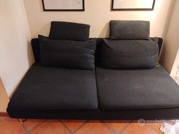 Divano letto IKEA nero