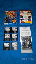 Space Quest IV Roger Wilco PC IBM Floppy Italiano