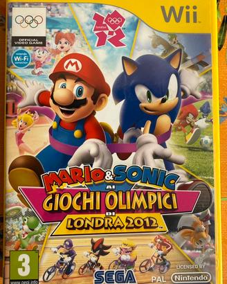 Gioco Wii Mario & Sonic ai Giochi Olimpici.