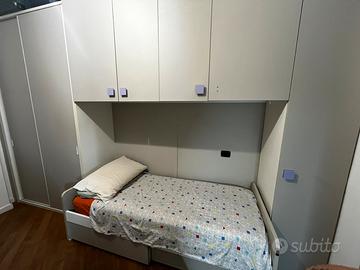 camera da letto doppia completa ( 2 letti+armadi)