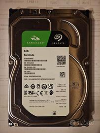 Hard Disk Seagate Barracuda 8TB 3.5” 5400RPM