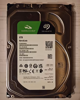 Hard Disk Seagate Barracuda 8TB 3.5” 5400RPM