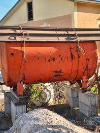 Serbatoio cisterna in ferro per gasolio 