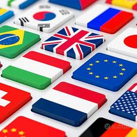 Lezioni inglese francese spagnolo latino