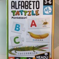Alfabeto Tattile Montessori Headu
