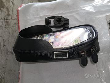 porta cellulare da manubrio impermiabile