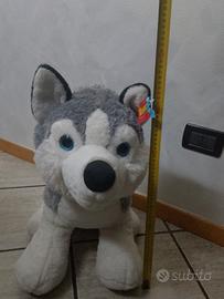peluche cane husky siberiano 
