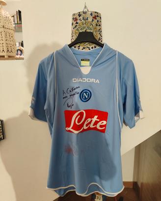 maglia Lavezzi autografa dal Pocho. originale. 