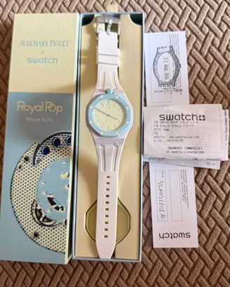 Audemars Piguet x Swatch Royal pop BLAUE ACHT