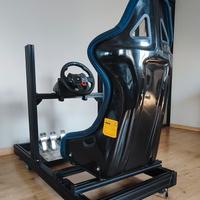 Telaio per postazione guida simulatore