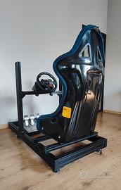 Telaio per postazione guida simulatore