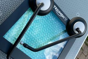 Coppia specchi originali Triumph Bonneville