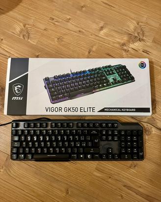 Tastiera meccanica RGB Msi GK50 Elite