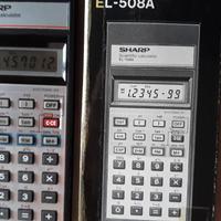 Calcolatrice scientifica vintage sharp