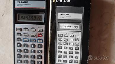 Calcolatrice scientifica vintage sharp