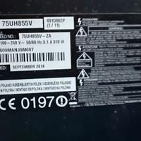 TV LG 75UH855V pannello integro,nessuna immagine