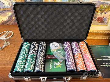 aligetta Poker Sisal Poker 300 fiches accessori